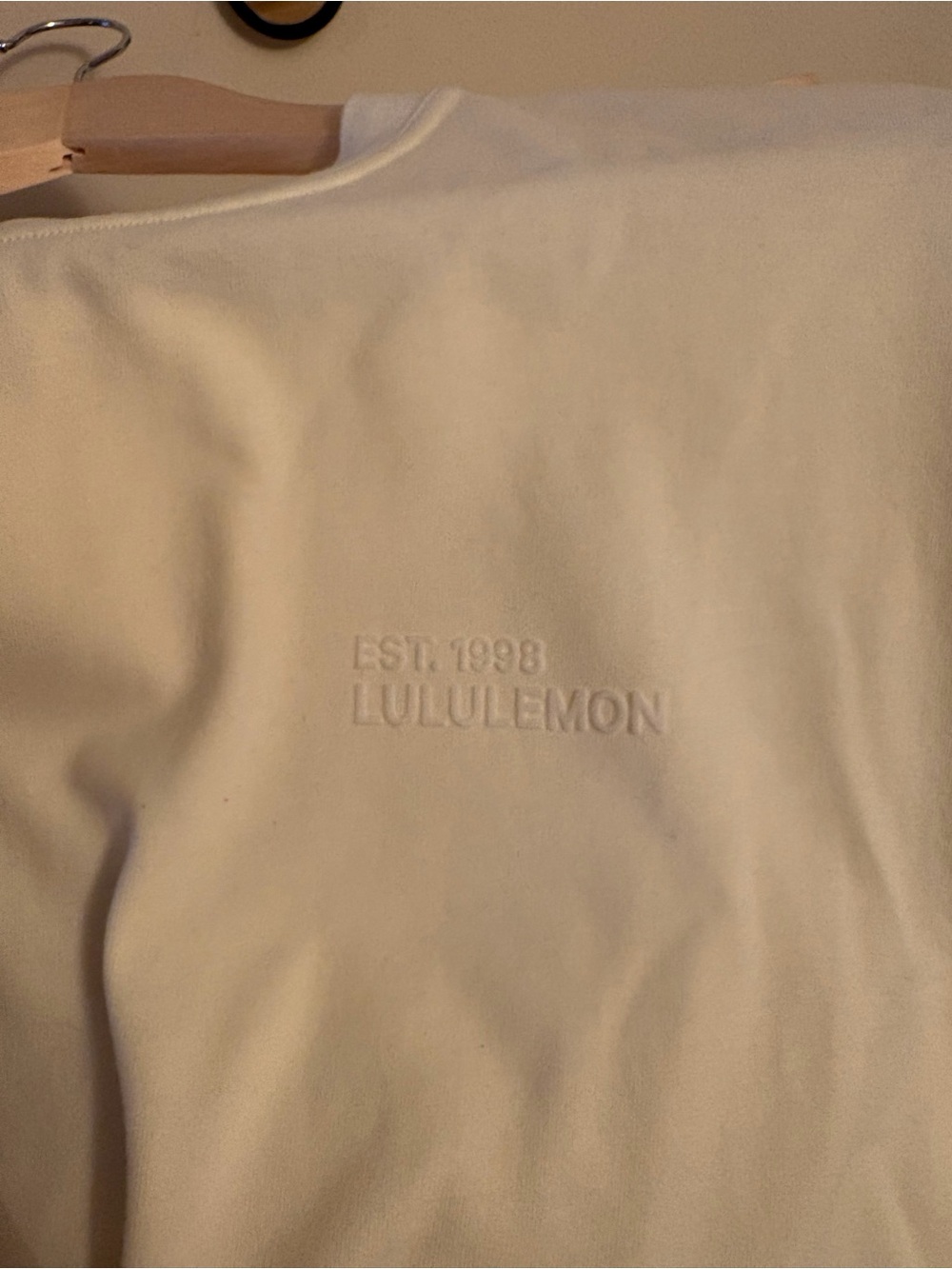 lululemon athletica Short Sleeve Crew Tee - Pale Yellow - Picture 3 of 3